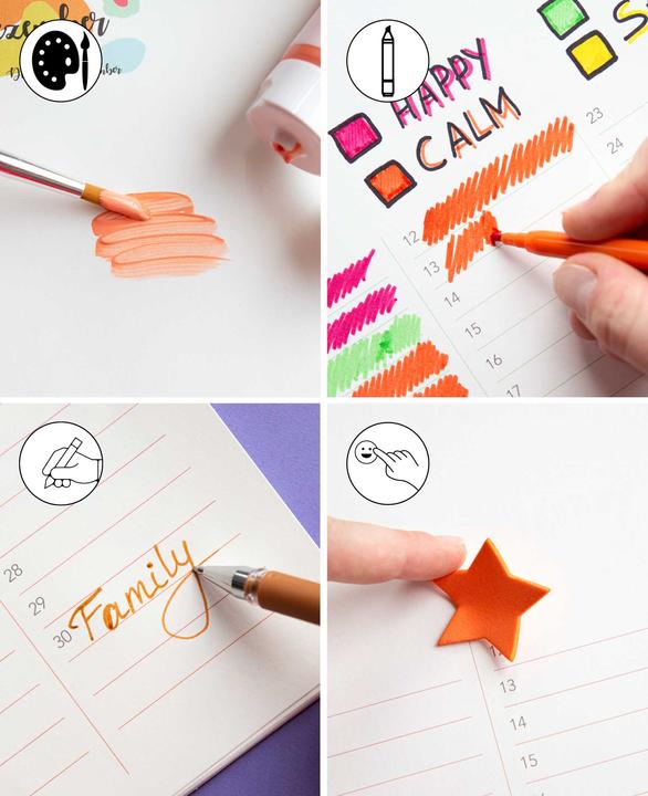 Produktbild I Am Creative Bastelkalender, Kalender zum Basteln, A4 (A4)