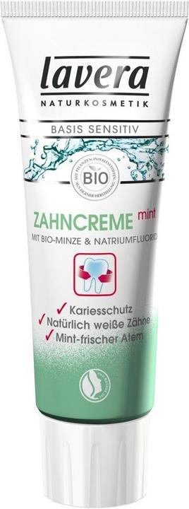 Image du produit Lavera basis sensitiv dentifrice menthe (75 ml)