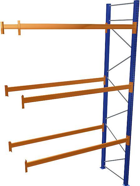 Actual product image Pallet add-on rack depth 1100 mm