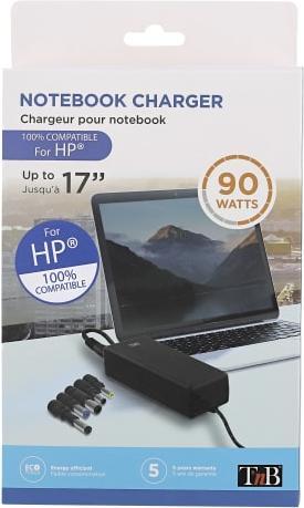Immagine prodotto T'nB Alimentatore universale TNB per notebook (90 W)