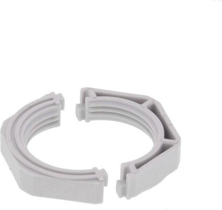 Actual product image Wiska CMM 63 V0 LG lock nut M63 plastic light grey 1 pc. (M63)