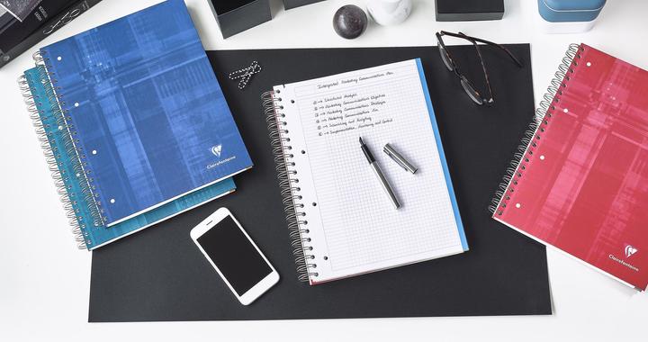 Actual product image Clairefontaine Metric (A4+, Checked, Hardcover)