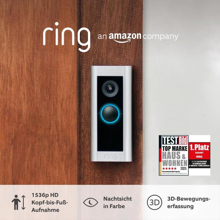 Immagine prodotto Ring Video Campanello Pro 2 (WiFi)