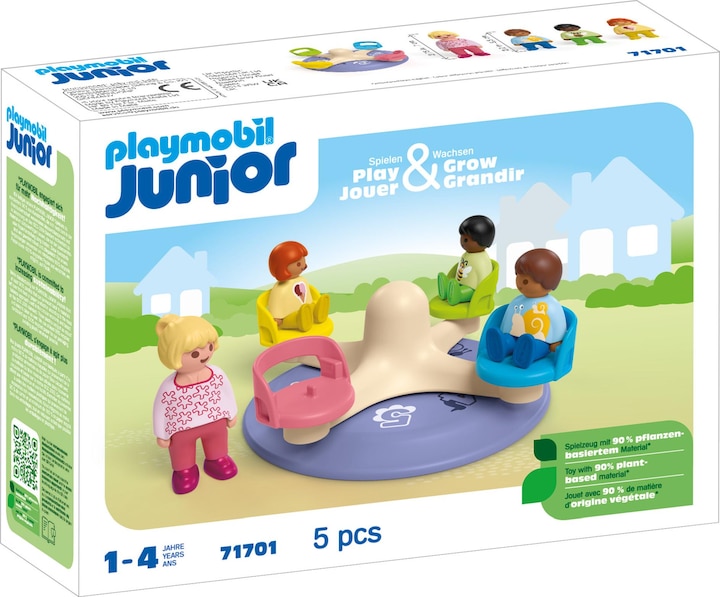Image du produit Playmobil 71701 Playm. 1.2.3 : Carrousel de chiffres (71701, Playmobil 1.2.3)