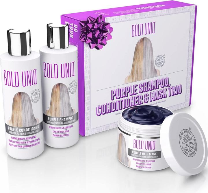 Produktbild Bold Uniq Shampoo, Conditioner und Maske im Trio