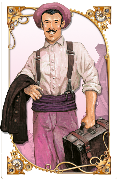 Productafbeelding Days of Wonder Ticket to Ride spelen Roze (Duits)