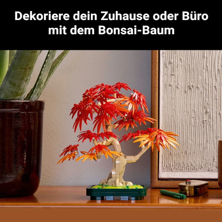 Actual product image LEGO Japanese red maple - bonsai tree (10348, LEGO Botanical)
