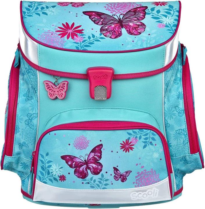 Actual product image Familando Girls' school satchel, 5-piece set (18 l)