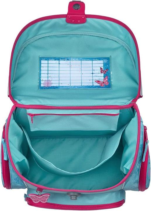 Actual product image Familando Girls' school satchel, 5-piece set (18 l)
