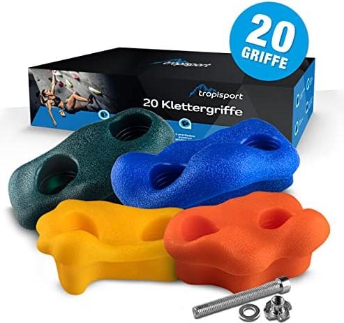 Tropisport Klettergriffe (Mehrfarbig)