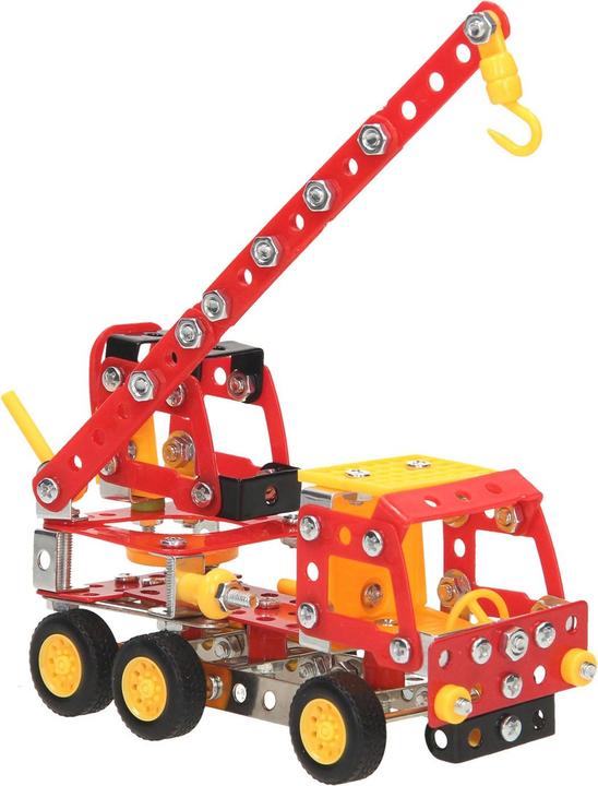 Actual product image Fang Gao Crane truck kit, 181-pcs.