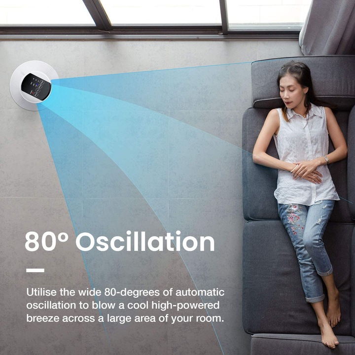 Actual product image Breeze Oscillating tower fan (48 dB)