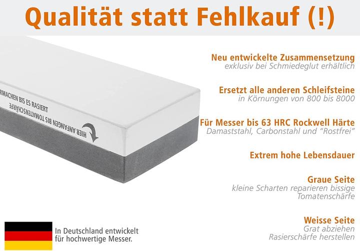 Produktbild Schmiedeglut Schleifstein Set