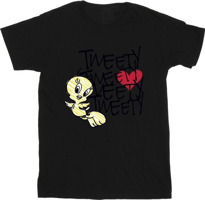 Produktbild Looney Tunes Tweety Love Heart TShirt (M)