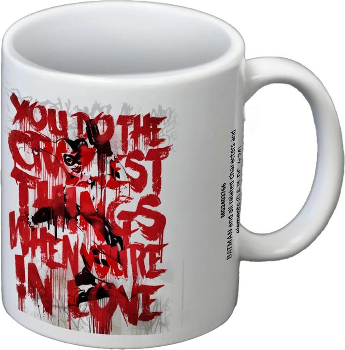 Actual product image Batman Love Harley Quinn Mug (315 ml, 1 x)