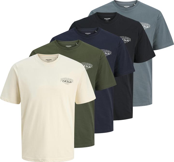 Immagine prodotto Jack & Jones 5er-pack T-shirt T-shirt (XXL)