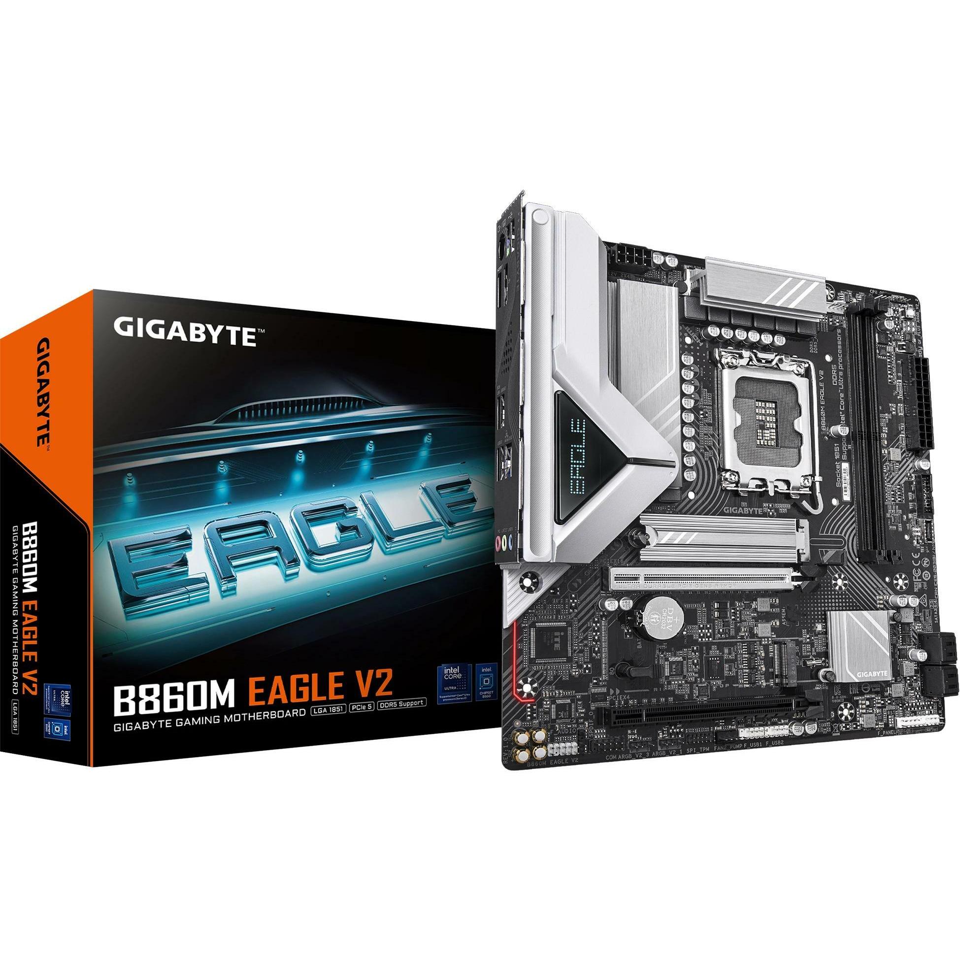 Gigabyte B860M EAGLE V2 (LGA 1851, Intel B860, mATX), Mainboard