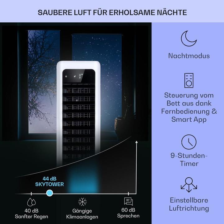 Produktbild Klarstein Klimaanlage Smart ohne Abluftschlauch, Weiss