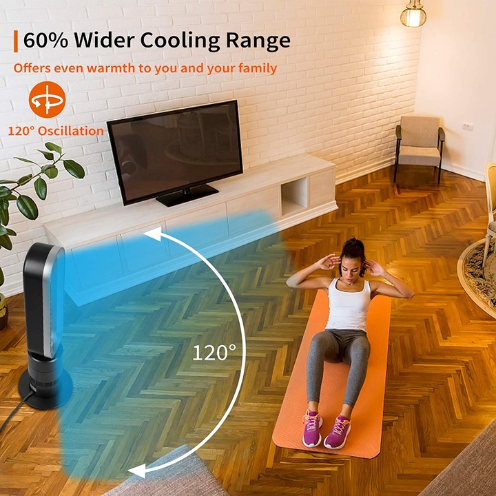Produktbild Simple Deluxe Turmventilator 32-inch, Schwarz