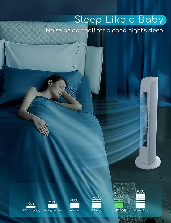 Produktbild Aigostar Turmventilator Duke, 77cm