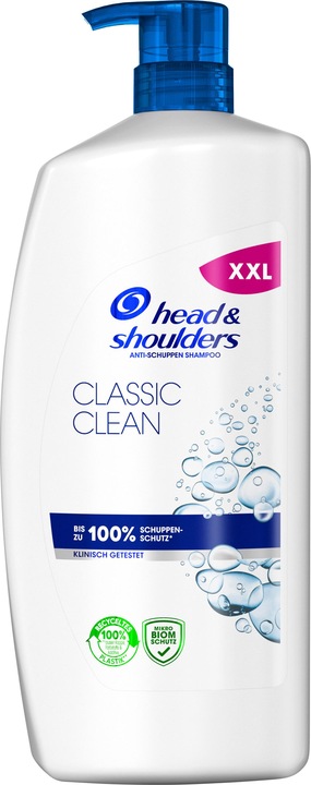 Actual product image Head & Shoulders Classic Clean (900 ml, Liquid shampoo)
