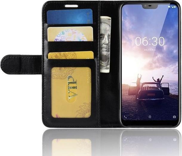 Immagine prodotto MU Classic Crazy Horse II Leather Leather Bookcover Series (Nokia 6.1 Plus)