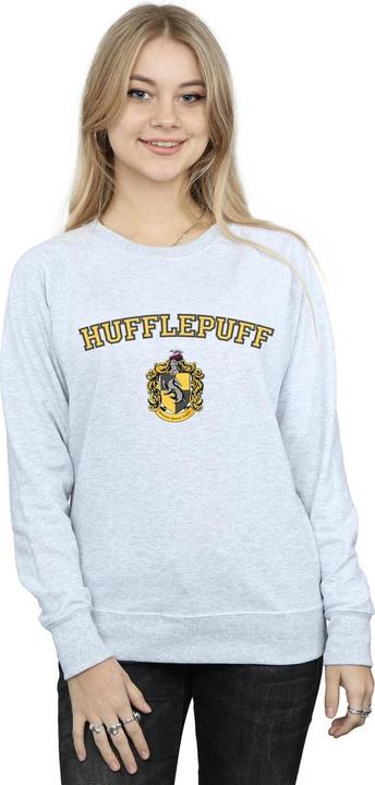Actual product image Womens/Ladies Hufflepuff Crest Sweatshirt (XXL)