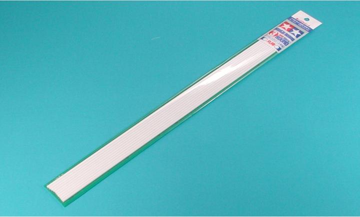 Tamiya Round profile 3mm (10) 400 mm white Kst.