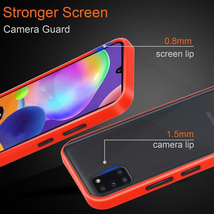 Productafbeelding Cadorabo Hybride matte hoes (Samsung Galaxy A31)