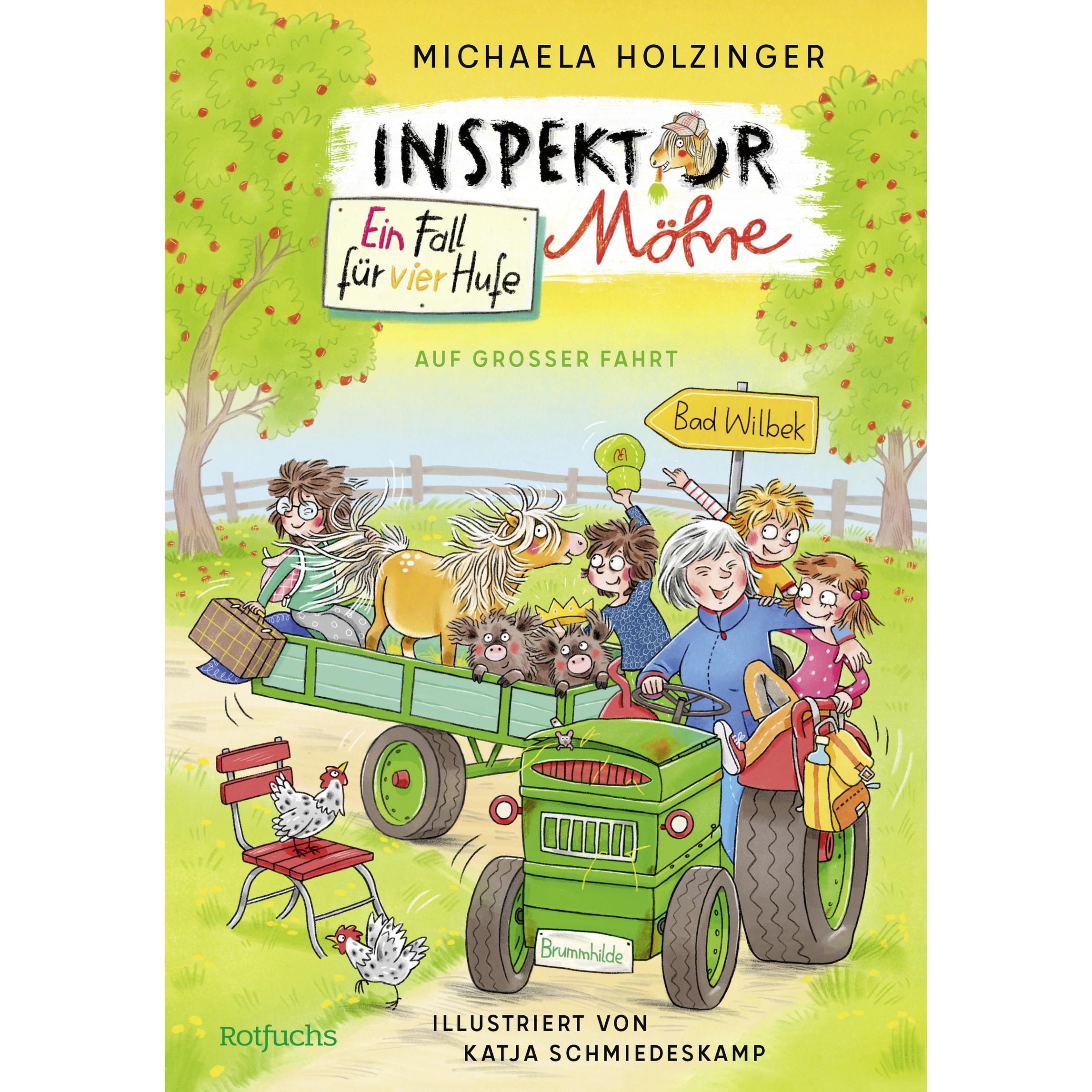 Inspektor Möhre - Ein Fall für vier Hufe: Auf grosser Fahrt, Kinderbücher von Michaela Holzinger