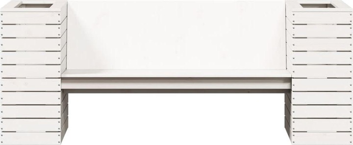 Actual product image VidaXL Garden bench with planters