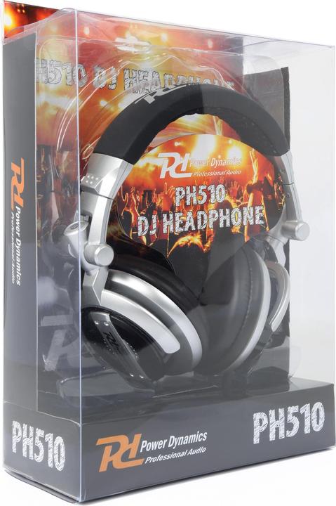 Image du produit Power Dynamics Écouteurs intra-auriculaires PH510 Silver (Pas de réduction du bruit, Filaire)