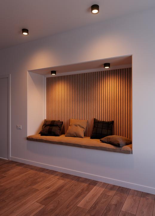 Produktbild Nordlux Smart Light - Landom Loftspot - Sort (700 lm)