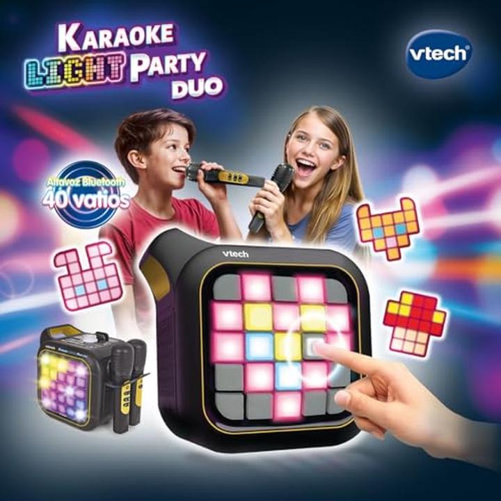 Produktbild VTech Bluetooth Lautsprecher mit Karaoke Mikrofon Duo Golden edition