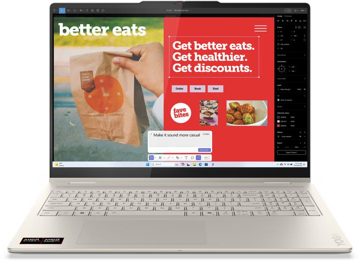 Actual product image Lenovo Yoga 7 2-in-1 (16", 1000 GB, 32 GB, CH, AMD Ryzen AI 7 350)