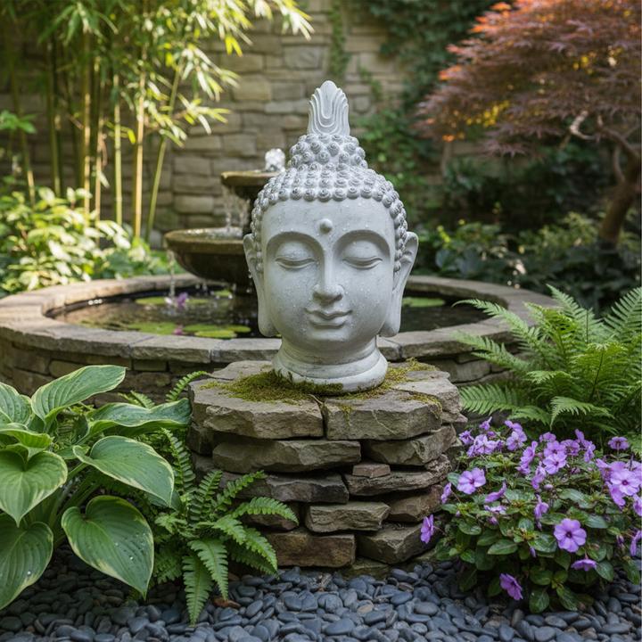 Produktbild Relaxdays Buddha-Kopf