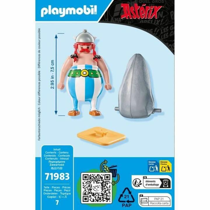 Produktbild Playmobil Obelix Und Sein Menhir Asterix (71983, Playmobil Asterix)