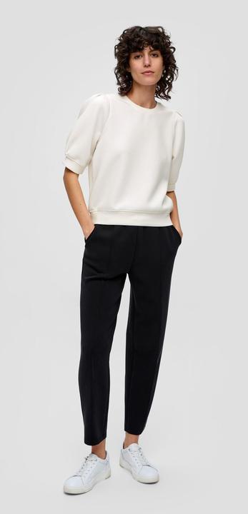 Produktbild s.Oliver Sweatshirt Kurzarm-Shirt aus Scuba (48)