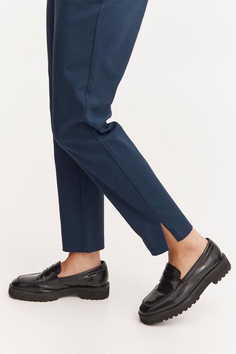 Actual product image Pulz Jeans Pulz - PZBINDY HW Pant - Trousers - 50206891 (34)