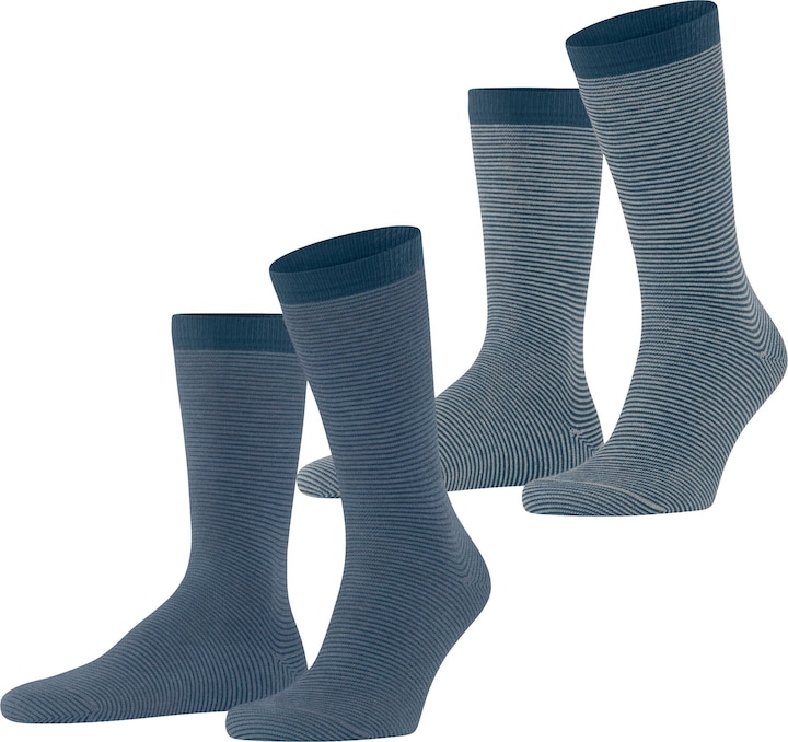 Esprit Allover Stripe 2-Pack Herren (2er Pack, 43 - 46)