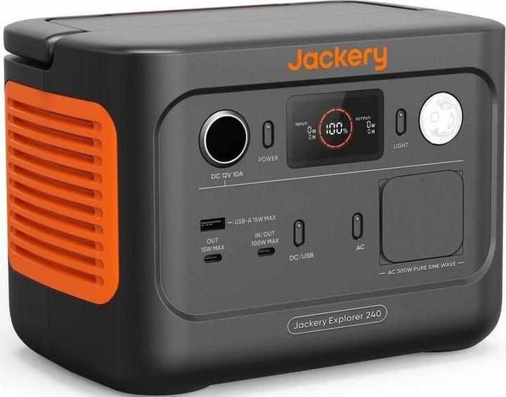 Image du produit Jackery Explorer 240 (256 Wh, 3.60 kg)