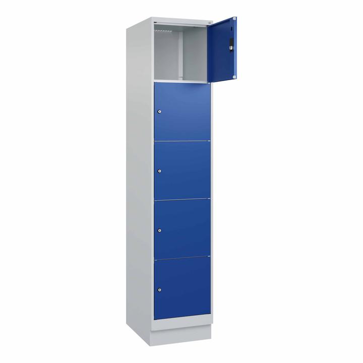 Produktbild C+P Fächerschrank Classic Plus, 5 Fächer übereinander, Abteilbreite 40 cm, mit Sockel (40 cm, 195 cm)