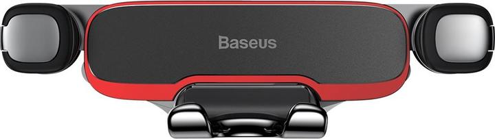 Produktbild Baseus Autohalterung Herr Hui schwarz am Kühlergrill des Autos