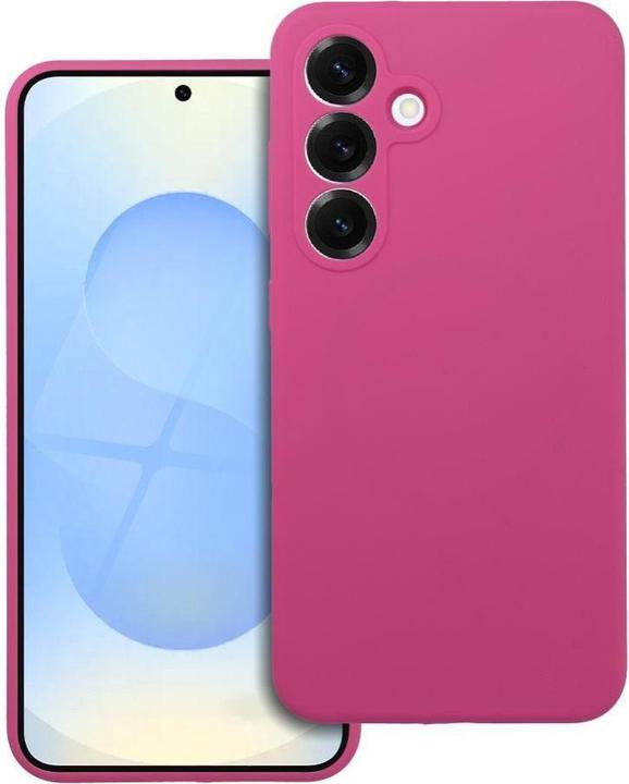 Image du produit OEM Back panel cover Case SILICONE 2mm for SAMSUNG S25 FE pink (Samsung Galaxy S25 FE)