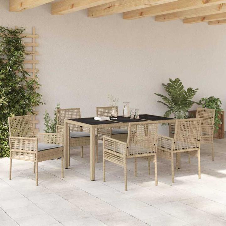 Produktbild vidaXL Garten-Esszimmer-Set (150 x 90 x 75 cm)