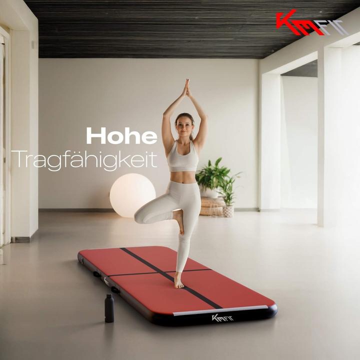 Actual product image Km-Fit Inflatable gym mat