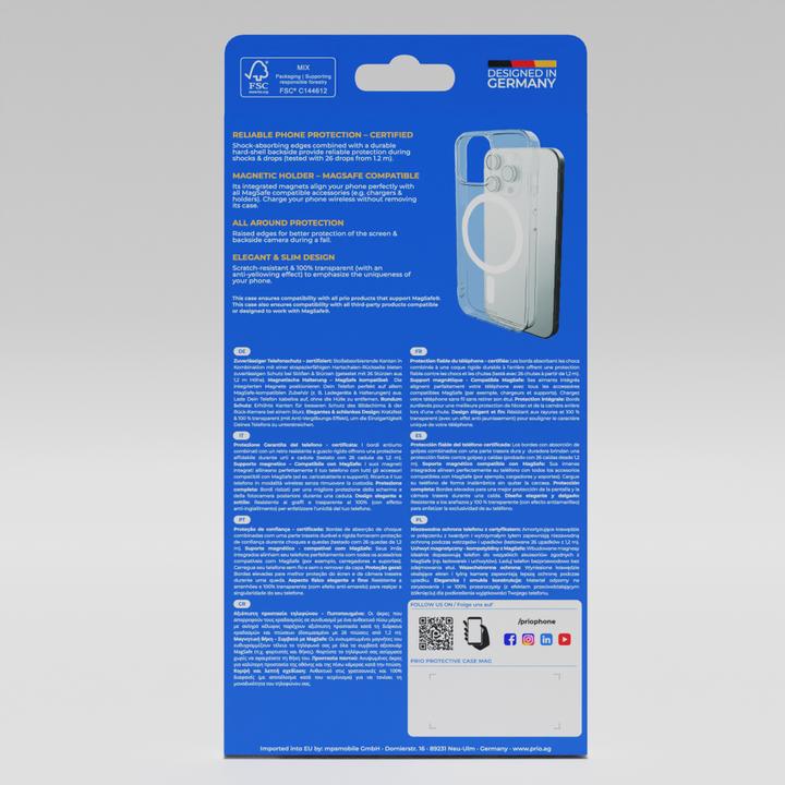 Immagine prodotto prio Schutzhülle MAG für Samsung S25 FE klar (Samsung Galaxy S25 FE)