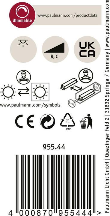 Produktbild Paulmann URail Spot Zeuz (2860 lm)