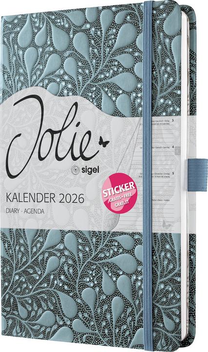 Produktbild Sigel Jolie (A5, 1 Woche / 2 Seiten)