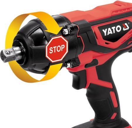 Actual product image Yato impact wrench YT-82804 18V 1/2 300Nm 1x2,0Ah LI-ION